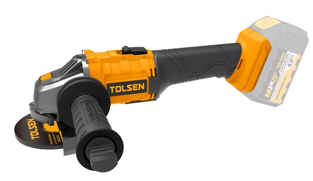 [87223] Cordless Angle Grinder Tolsen (115mm)