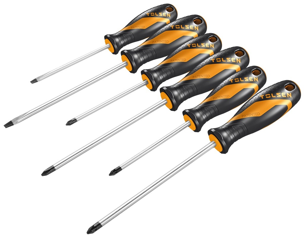[20014] Tolsen Screwdriver Sets (6pc)